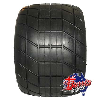BURRIS Racing Rear Tyre 11.5 x 8.5 - 7 Treaded / Grooved