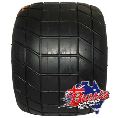 BURRIS Racing Rear Tyre 11.5 x 9.5 - 6 Treaded/Grooved
