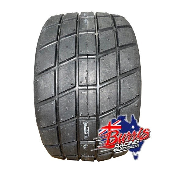BURRIS Racing Front  Tyre 11 x 5.0 - 5 Treaded / Grooved Tyre