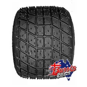 BURRIS Racing Rear Tyre  11 x 7.0 - 5 Treaded / Grooved